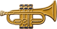 Band badge tile for a custom school license plate frame
